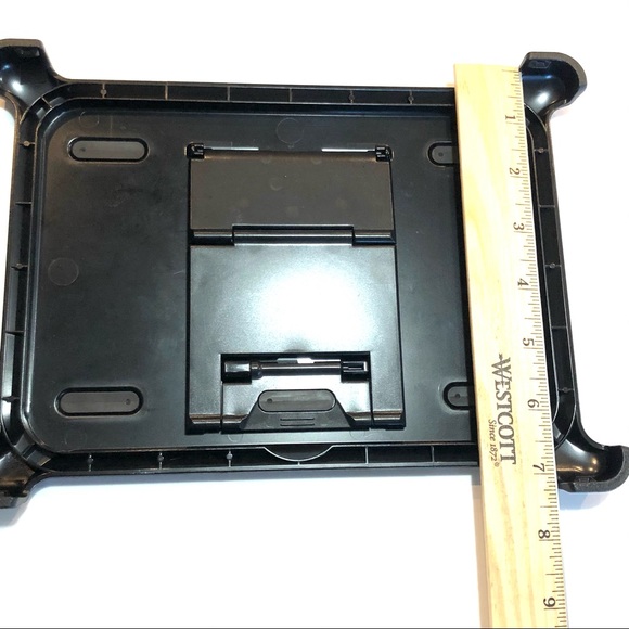 Otter Box Tablet Hardcover Protective Back Case Stand Black EUC - Picture 12 of 14